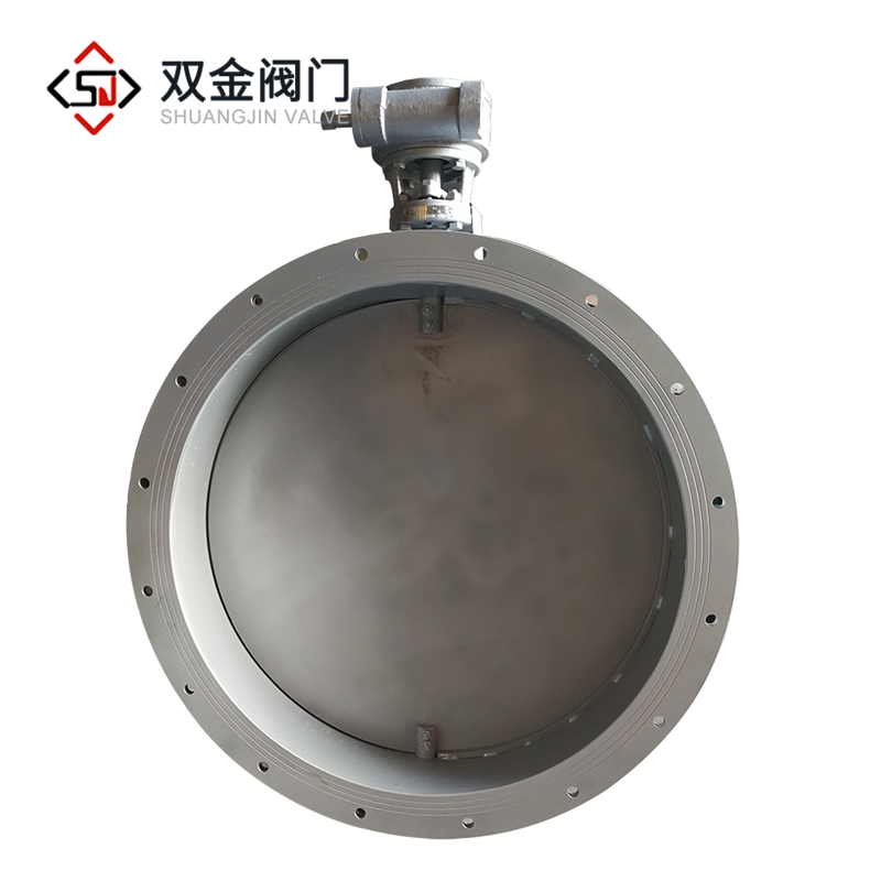 電動直板塵氣蝶閥 電動直板塵氣蝶閥
